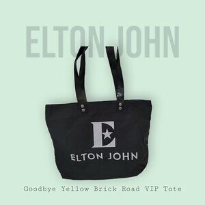 Elton John VIP Swag Tote Goodbye Yellow Brick Road (Tote Only)